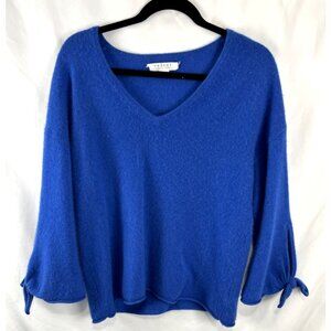 Velvet By Graham & Spencer Royal Blue Cashmere Sweater Women’s S